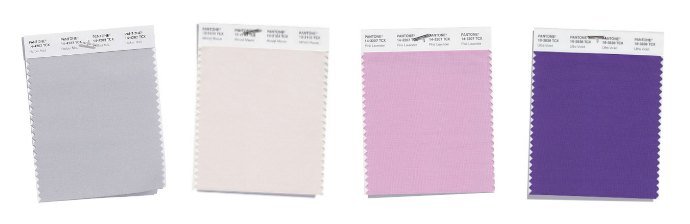 Pantone Spring 2018 Cool Colours